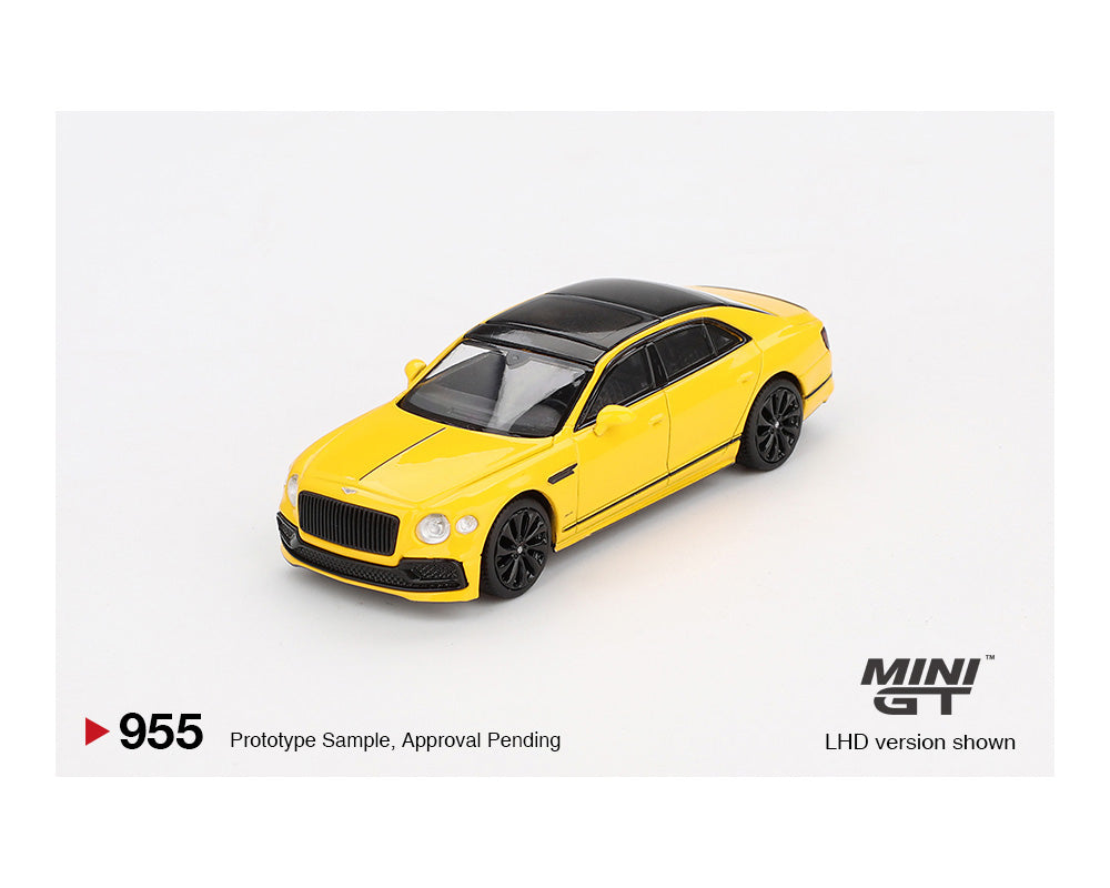Mini GT 1:64 Bentley Flying Spur – Monaco Yellow
