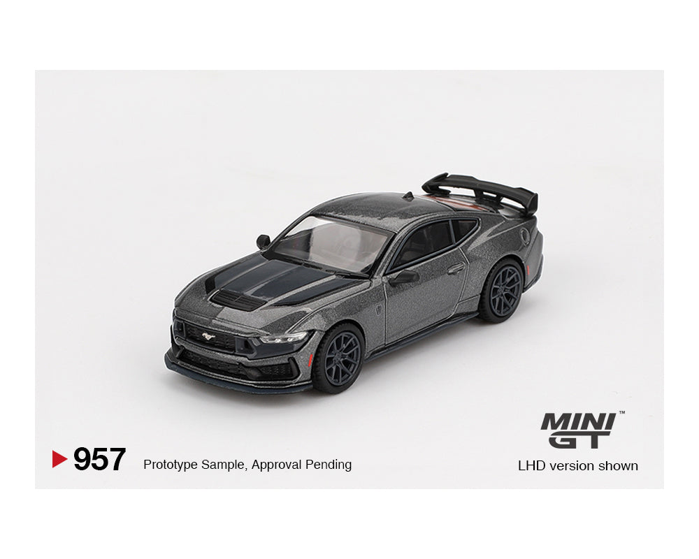 (Preorder) Mini GT 1:64 Ford Mustang Dark Horse 2024 – Carbonized Gray