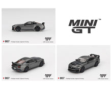 Load image into Gallery viewer, (Preorder) Mini GT 1:64 Ford Mustang Dark Horse 2024 – Carbonized Gray