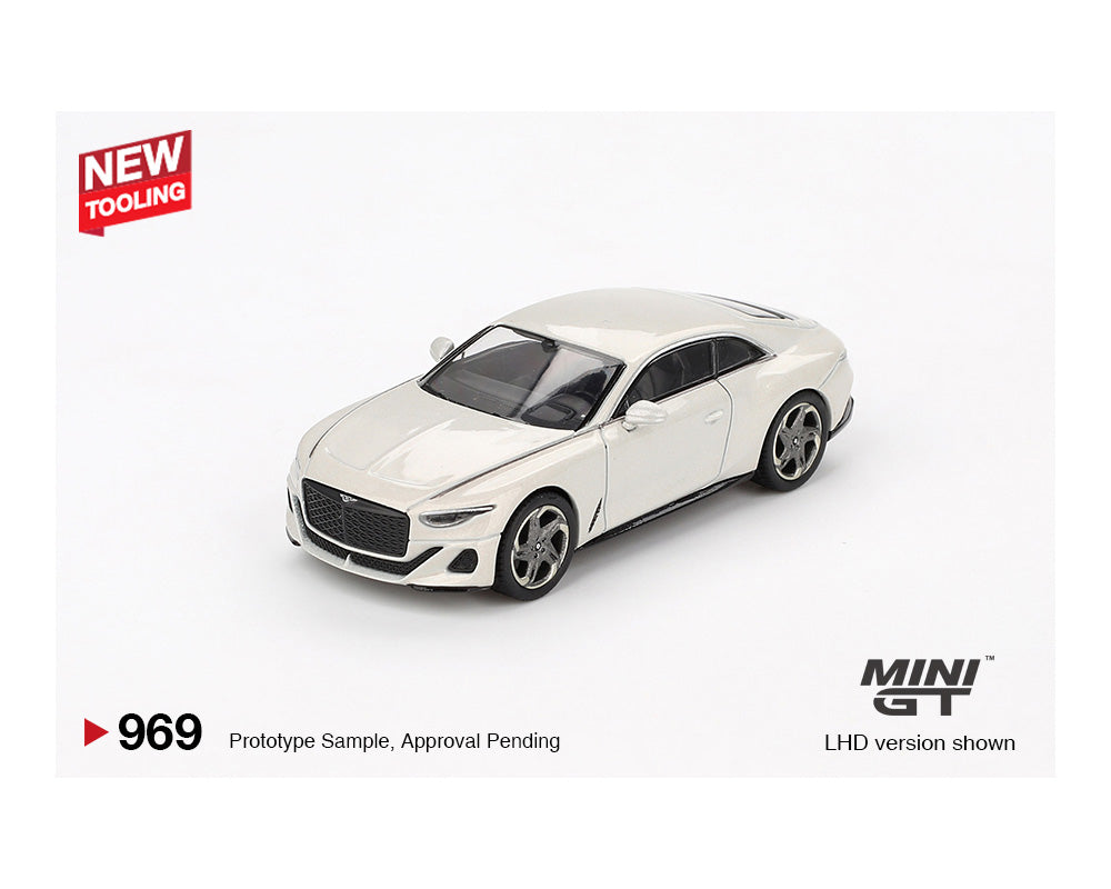 Preorder) Mini GT 1:64 Bentley Batur – Bonneville Pearl – DiecastTalk