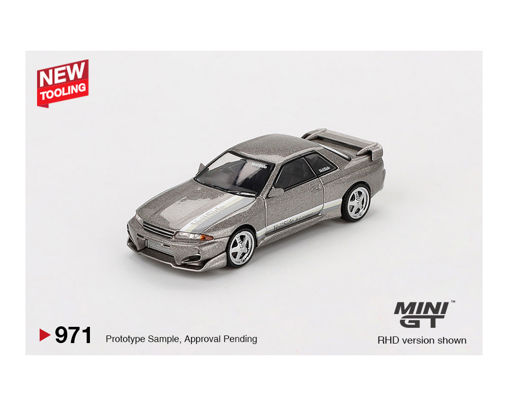 Mini GT 1:64 Nissan Skyline GT-R (R32) Veilside Combat C-I – Veilside Combat Grey