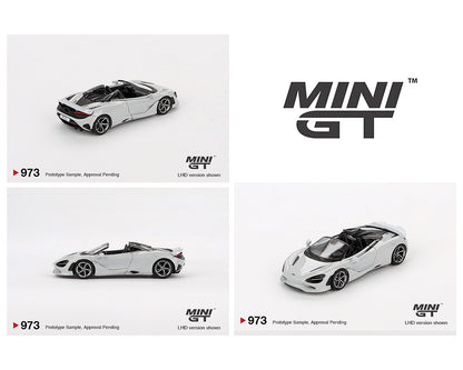 Mini GT 1:64 McLaren 750S Spider – Cirrus Grey