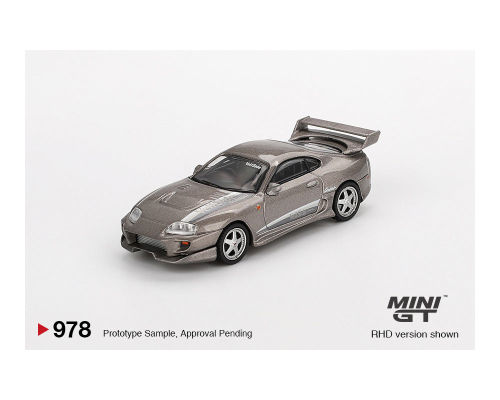 Mini GT 1:64 Toyota Supra VeilSide Combat V-II – Combat Grey