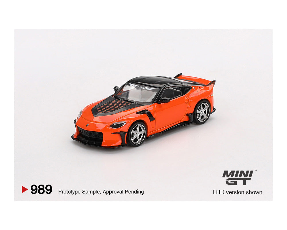 (Preorder) Mini GT 1:64 Nissan Z VeilSide FFZ400 – Orange