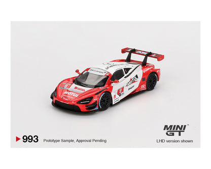 (Preorder) Mini GT 1:64 McLaren 720S GT3 Evo Pfaff Motorsports 2024 IMSA Laguna Seca