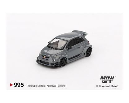 Mini GT 1:64 Abarth 595 LB-WORKS x Abas Works – Grey