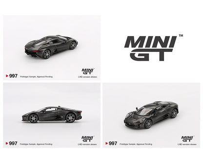 Mini GT 1:64 Jaguar C-X75 Test Car – Black