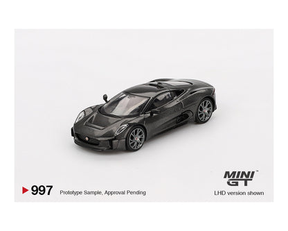 Mini GT 1:64 Jaguar C-X75 Test Car – Black