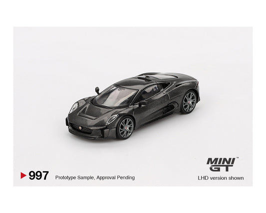 Mini GT 1:64 Jaguar C-X75 Test Car – Black
