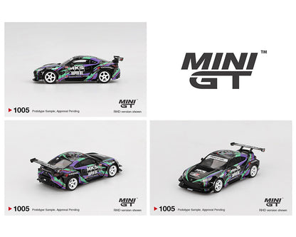 Mini GT 1:64 Toyota GR86 HKS TYPE R 2022 Tokyo Auto Salon – Black