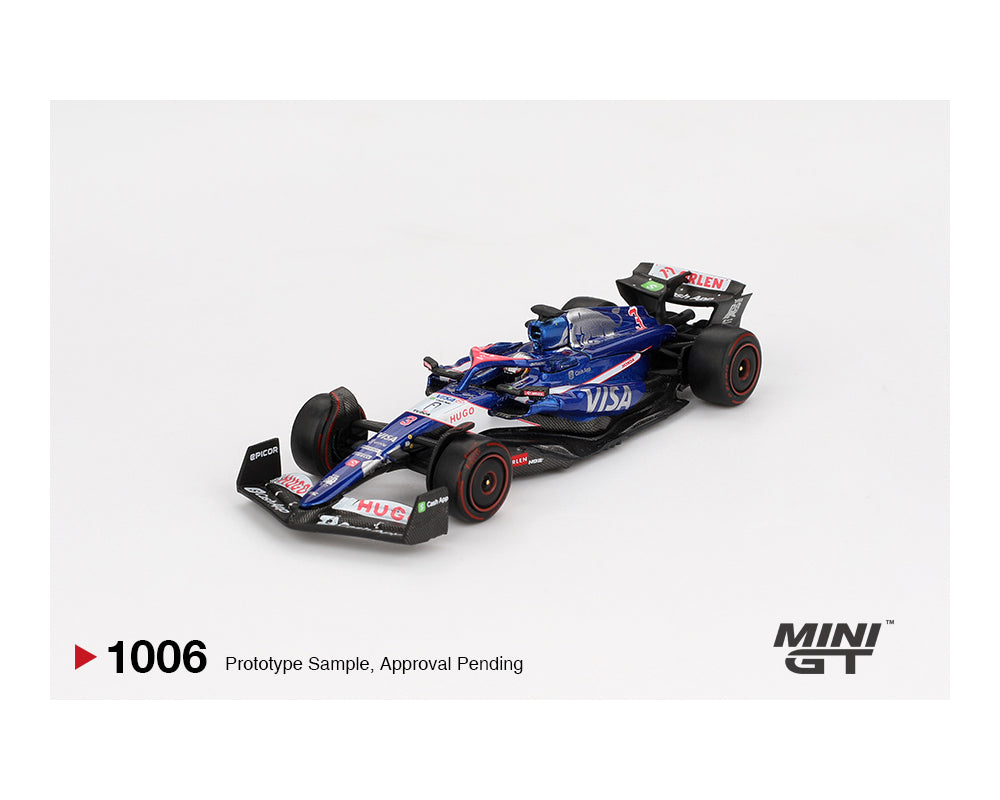 RB Formula One Team VCARB 01 ミニカー 2024 Preorder) Mini GT 1:64 RB VCARB 01 #3 Daniel Ricciardo 2024 F1