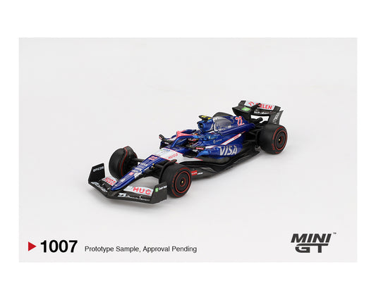 (Preorder) Mini GT 1:64 RB VCARB 01 #22 Yuki Tsunoda 2024 F1 2024 Bahrain GP