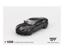 Load image into Gallery viewer, (Preorder) Mini GT 1:64 Aston Martin DBS 007 Edition – Black