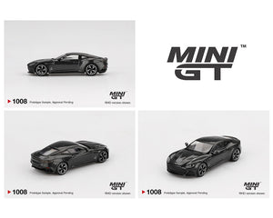 (Preorder) Mini GT 1:64 Aston Martin DBS 007 Edition – Black