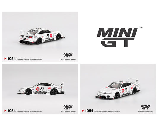 Mini GT 1:64 Nissan LB-Super Silhouette S15 SILVIA ATHLETE – White