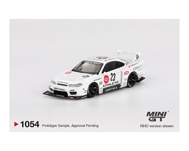 Mini GT 1:64 Nissan LB-Super Silhouette S15 SILVIA ATHLETE – White