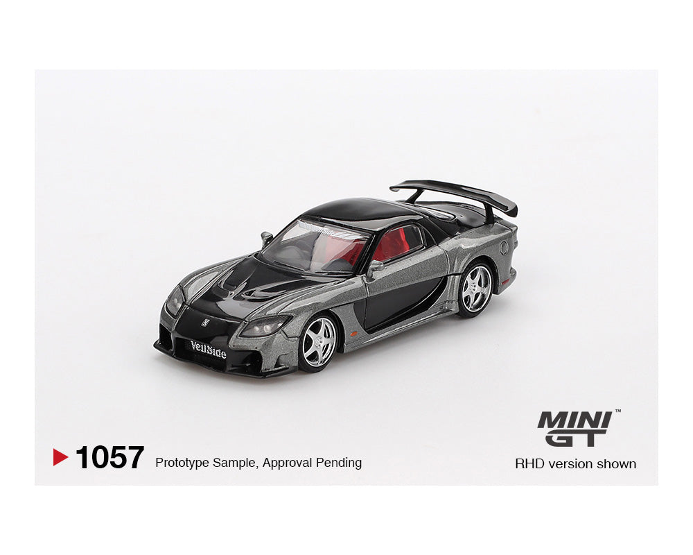 Mini GT VeilSide Model 限定モデル Preorder) Mini GT 1:64 Mazda RX-7 VeilSide – Fortune Grey