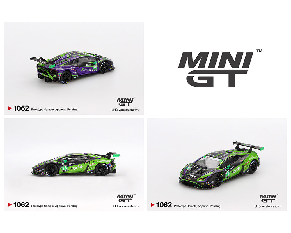 minigt ウラカン　Lamborghini Huracán GT MINIGT 1:64 Lamborghini Huracán GT FIGHTERS WORKS Alloy Model Car