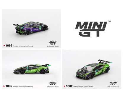 (Preorder) Mini GT 1:64 Lamborghini Huracán GT3 EVO2 #78 Forte Racing 2024 IMSA Daytona 24 Hrs
