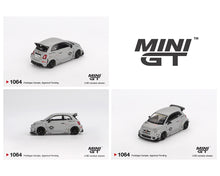 Load image into Gallery viewer, (Preorder) Mini GT 1:64 Abarth 595 LB-WORKS x Abas Works Fighters – Matte Grey – Mijo Exclusives