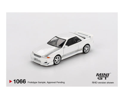 Mini GT 1:64 Nissan Skyline GT-R (R32) VeilSide Combat C-I White – Mijo Exclusives