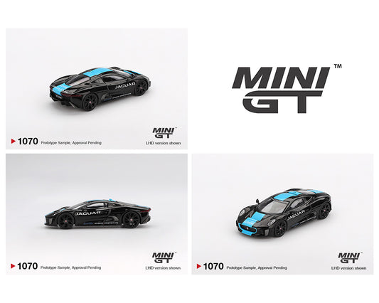 Mini GT 1:64 Jaguar C-X75 – Black – Mijo Exclusives