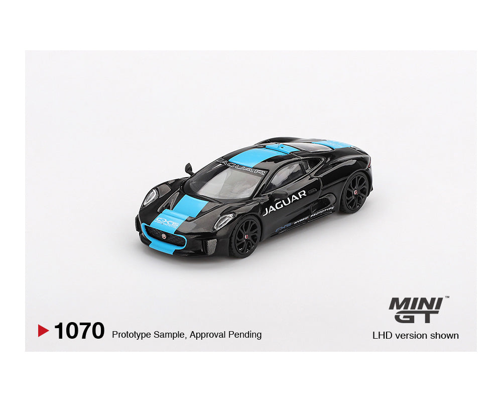 Mini GT 1:64 Jaguar C-X75 – Black – Mijo Exclusives