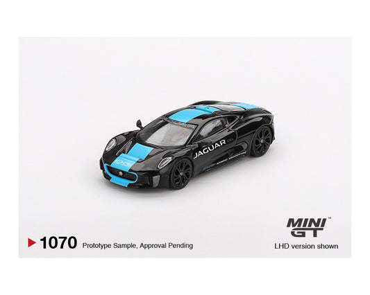 Mini GT 1:64 Jaguar C-X75 – Black – Mijo Exclusives