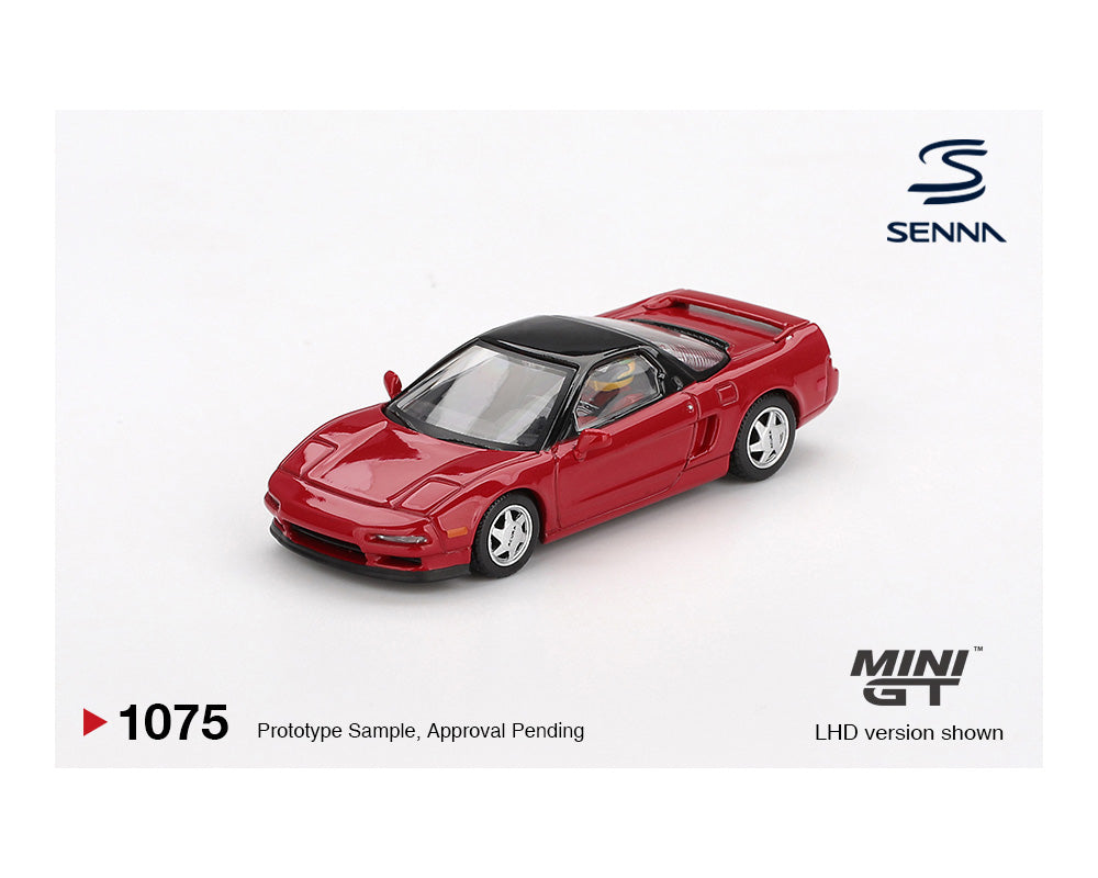 (Preorder) Mini GT 1:64 Honda NS-X Prototype Midship Sports 1989 Ayrton Senna w/ Figure- Mijo Exclusives