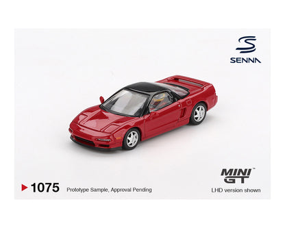 (Preorder) Mini GT 1:64 Honda NS-X Prototype Midship Sports 1989 Ayrton Senna w/ Figure- Mijo Exclusives