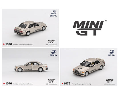 Mini GT 1:64 Mercedes-Benz 190 E 2.3-16 #11 Ayrton Senna 1984 Nürburgring Race of Champions w/ Figure – Mijo Exclusives