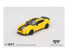 Load image into Gallery viewer, (Preorder) Mini GT 1:64 LB-WORKS Ford Mustang – Triple Yellow