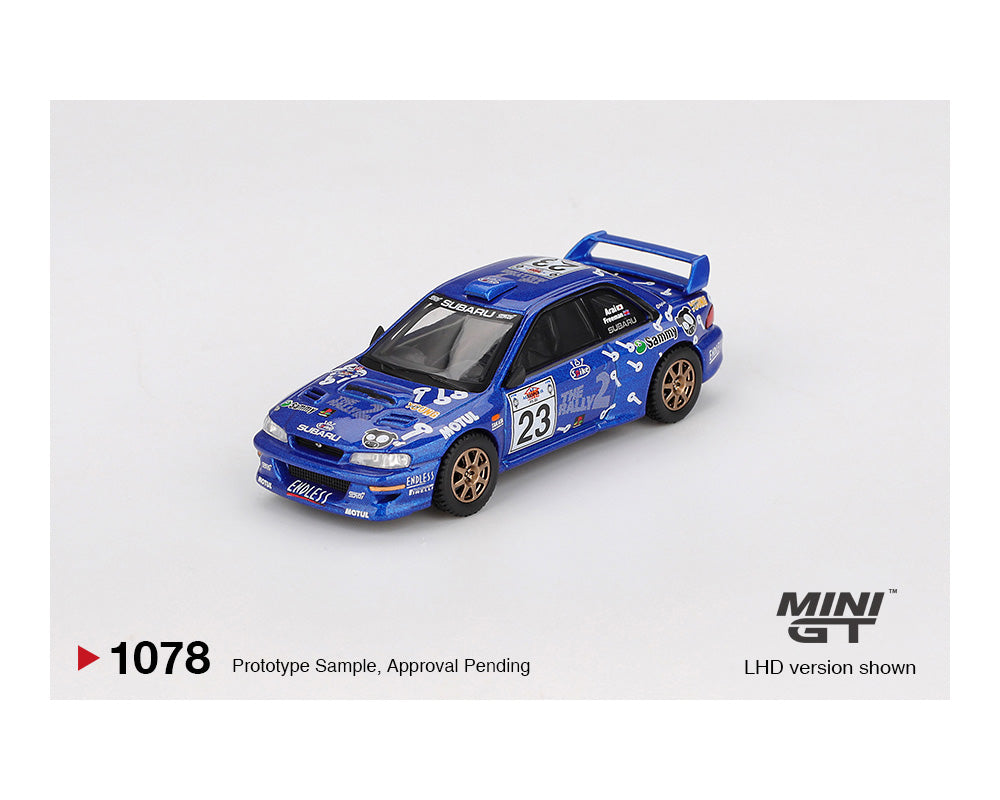 (Preorder) Mini GT 1:64 Subaru Impreza WRC99 #23 2000 Acropolis Rally