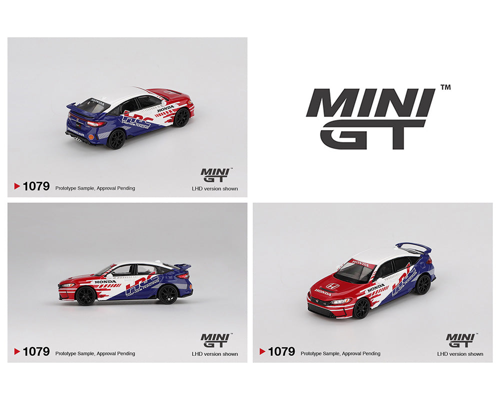 (Preorder) Mini GT 1:64 Honda Civic TYPE R 2024 Pace Car HRC