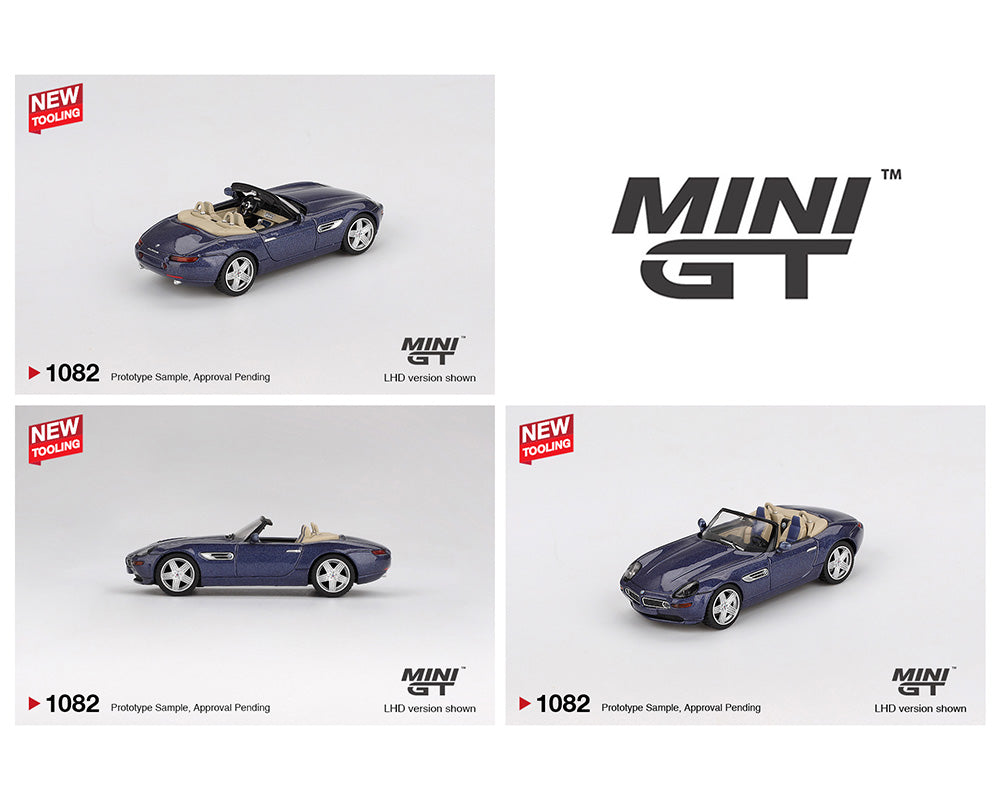 Mini GT 1:64 BMW Z8 Alpina – Alpine Blue – DiecastTalk