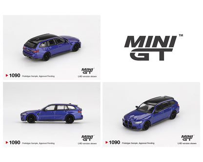Mini GT 1:64 BMW M3 Competition Touring – Portimao Blue Metallic