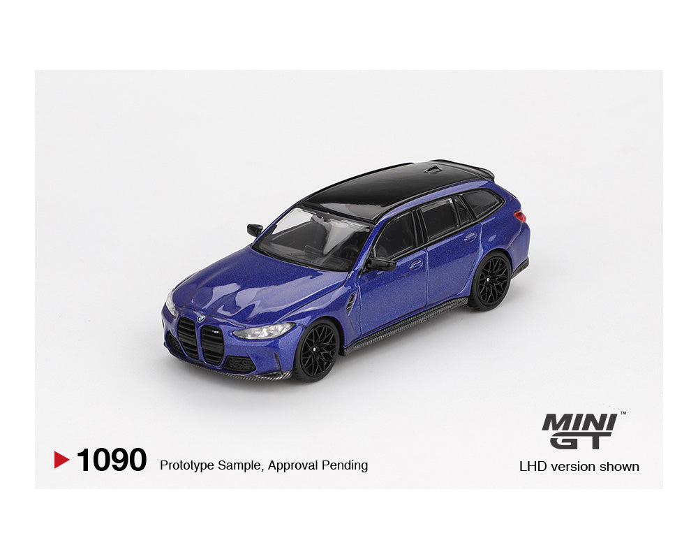Mini GT 1:64 BMW M3 Competition Touring – Portimao Blue Metallic