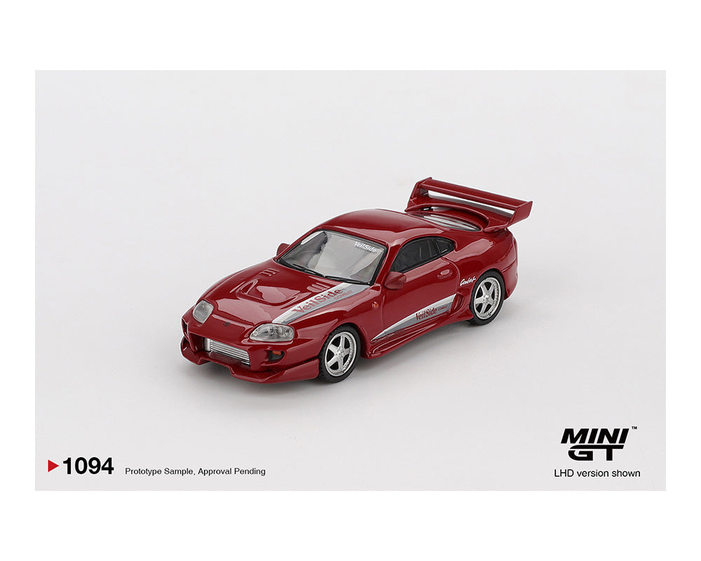 Mini GT 1:64 Toyota Supra VeilSide Combat V-I – Red – DiecastTalk