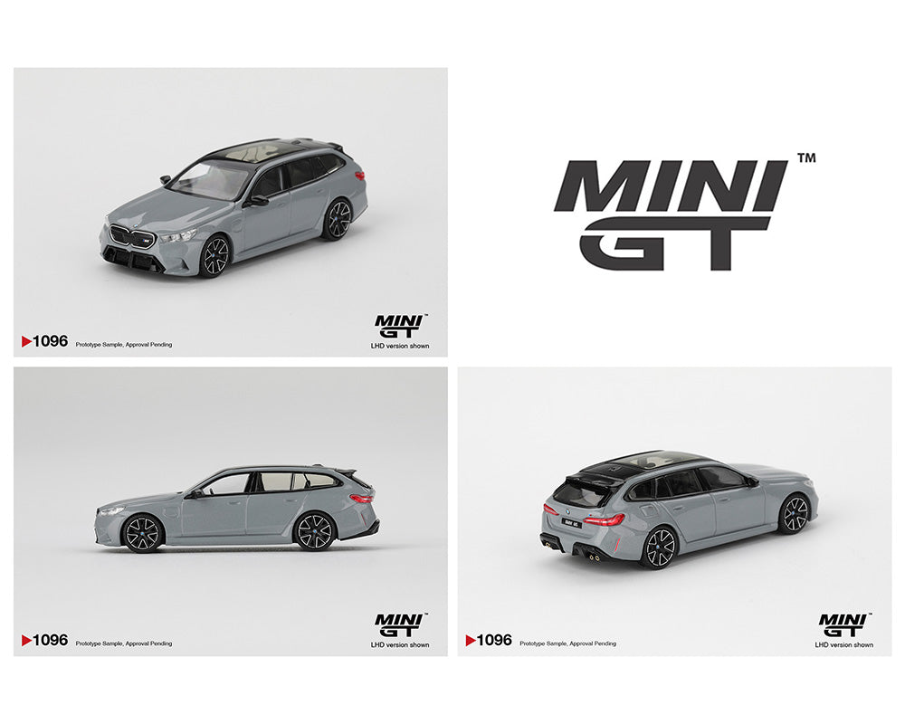 Mini GT 1:64 BMW M5 Touring (G99) – Brooklyn Gray Metallic
