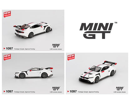 Mini GT 1:64 Ford Mustang GTD Spirit of America – White