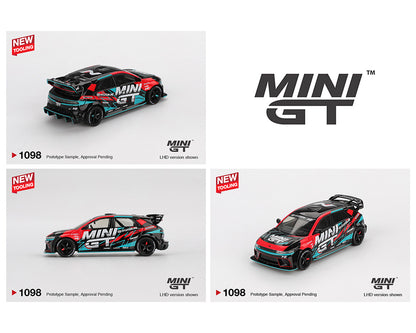 Mini GT 1:64 Hyundai Ioniq 5N MINI GT RS-01T 2025 Tokyo Auto Salon- Black