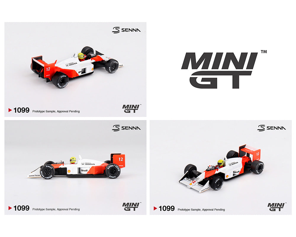 Preorder) Mini GT 1:64 McLaren MP4/4 #12 Ayrton Senna 1988