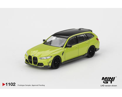 Mini GT 1:64 BMW M3 M Performance Touring – Sao Paulo Yellow