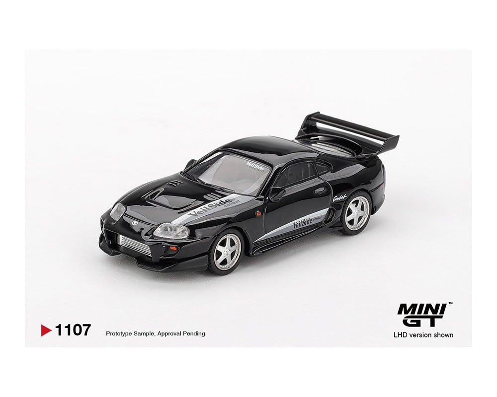 Mini GT 1:64 Toyota Supra VeilSide Combat V-II – Black – DiecastTalk