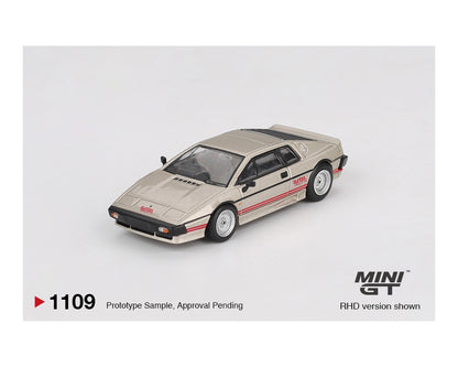 (Preorder) Mini GT 1:64 Lotus Esprit Turbo – Metallic Silver