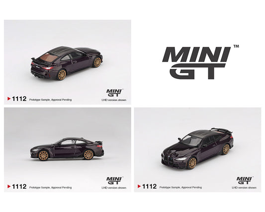 (Preorder) Mini GT 1:64 BMW M4 M-Performance (G82) – Daytona Violet