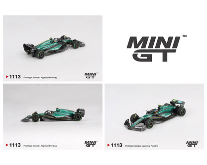 (Preorder) Mini GT 1:64 Aston Martin AMR24 #14 Fernando Alonso 2024 F1 2024 Canadian GP