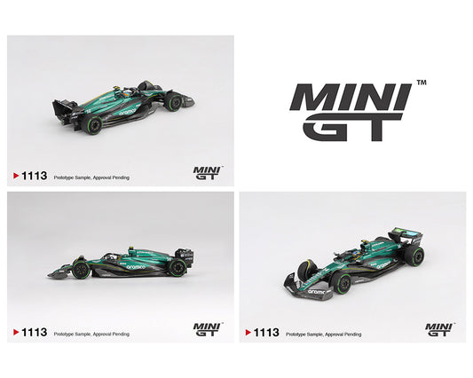 (Preorder) Mini GT 1:64 Aston Martin AMR24 #14 Fernando Alonso 2024 F1 2024 Canadian GP
