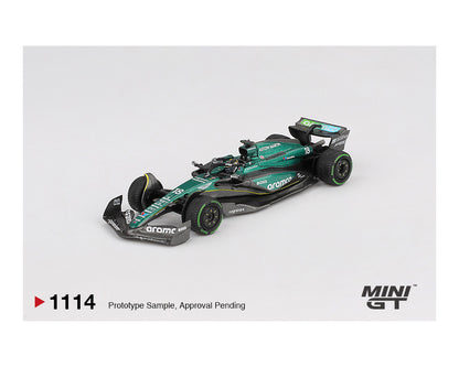 (Preorder) Mini GT 1:64 Aston Martin AMR24 #18 Lance Stroll 2024 F1 2024 Canadian GP