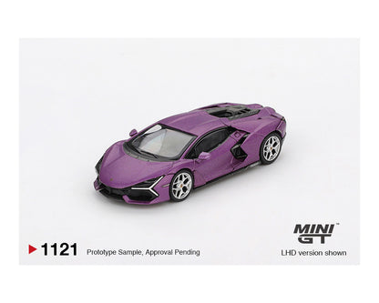 (Preorder) Mini GT 1:64 Lamborghini Revuelto Viola 30th – Matte Purple – Mijo Exclusives
